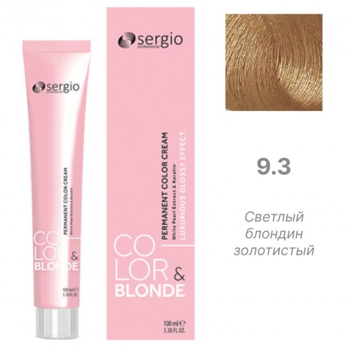 Крем-краска Color&Blonde 9.3 - светлый блондин золотистый (100 мл)